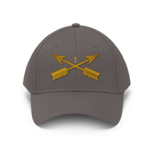 Load image into Gallery viewer, Unisex Twill Hat - 1st Special Forces Group (SFG) Branch without Text - Direct to Garment (DTG) - Printed