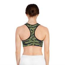 Load image into Gallery viewer, Sports Bra (AOP) - Jungle Tiger Stripe