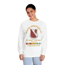 Load image into Gallery viewer, Unisex Classic Long Sleeve T-Shirt - Army - 809th Engineer Bn - Thailand W Vn Svc X 300