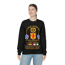 Load image into Gallery viewer, Unisex Heavy Blend Crewneck Sweatshirt - Army - 41st FA Group - Babenhausen, Germany w COLD SVC