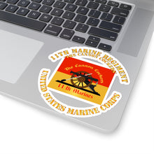 Load image into Gallery viewer, Kiss-Cut Stickers - USMC - 11th Marine Regiment - The Cannon Cockers