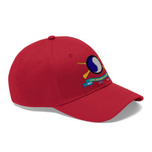 Load image into Gallery viewer, Twill Hat - Army - 29th Infantry Division - Shoulder Patch - The Blue and Gray w Br - Ribbon - Hat - Direct to Garment (DTG) - Printed