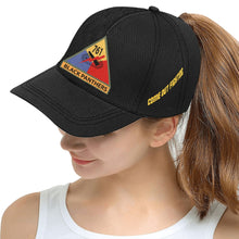 Load image into Gallery viewer, Army - 761st Tank Battalion SSI w Name Tape w Sides All Over Print Snapback Cap D