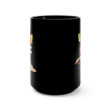 Load image into Gallery viewer, Black Mug 15oz - Cuba - Cuba with Palm and Map X 300