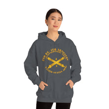 Load image into Gallery viewer, Unisex Heavy Blend™ Hooded Sweatshirt - Army - 2nd Bn 4th Field Artillery Regt - 105mm w Arty Br