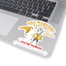 Load image into Gallery viewer, Kiss-Cut Stickers - SOF - USMC Special Operations - Ski Warfare - Ski Combat - Winter Warfare X 300