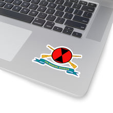 Load image into Gallery viewer, Kiss-Cut Stickers - Army - 7th Infantry Division - SSI w Br - Ribbon X 300