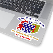 Load image into Gallery viewer, Kiss-Cut Stickers - Army - 1st BDE Combat Tm - Devils Brigade - 1st Infantry Div