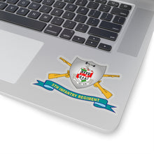 Load image into Gallery viewer, Kiss-Cut Stickers - Army - 5th Infantry Regiment - DUI w Br - Ribbon X 300