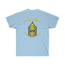 Load image into Gallery viewer, Unisex Ultra Cotton Tee - Army - First Sergeant - 1SG - Veteran - American Patriot