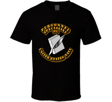Load image into Gallery viewer, Navy - Rate - Personnel Specialist - T-SHIRTS - CLASSIC