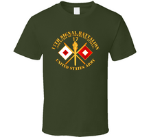 Load image into Gallery viewer, Army - 17th Signal Battalion W Unit Number - Branch - Usa Classic T Shirt