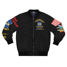Load image into Gallery viewer, Men's AOP Bomber Jacket - 332nd Fighter Group (Redtails) - Tuskegee Airmen - World War Two