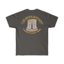 Load image into Gallery viewer, Unisex Ultra Cotton Tee - DUI - Army - 17th Signal Battalion - Branch - USA