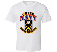 Load image into Gallery viewer, NAVY - Rank - E7 - CPO - T-Shirts - Classic