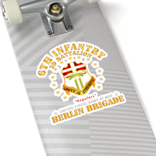 Load image into Gallery viewer, Kiss-Cut Stickers - Army - 3d Battalion 6th Infantry - Berlin Brigade X 300