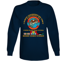 Load image into Gallery viewer, Army - I Marine Expeditionary Force - Us Army Central - Desert Storm Veteran Long Sleeve