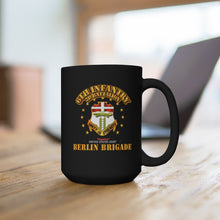 Load image into Gallery viewer, Black Mug 15oz - Army - 2nd Battalion 6th Infantry - Berlin Brigade