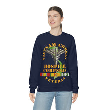 Load image into Gallery viewer, Unisex Heavy Blend Crewneck Sweatshirt - USN - USMC - Vietnam Combat Veteran Hospital Corpsman X 300