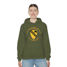 Load image into Gallery viewer, Unisex Heavy Blend Hooded Sweatshirt - Army - 1st Air Cavalry Brigade - Warriors - 1st Cav Division