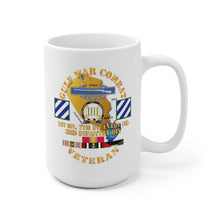 Load image into Gallery viewer, Ceramic Coffee Mug - Army - Gulf War Combat Infantry Vet w 1st Bn 7th Inf - 3rd ID SSI