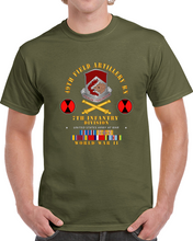 Load image into Gallery viewer, Army - 49th Field Artillery Bn- 7th Inf Div - Wwii W Arr Exp Pac Phil Svc Classic T Shirt