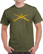 Load image into Gallery viewer, Army - 1st Bn, 50th Infantry Branch Wo Txt Classic T Shirt