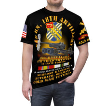 Load image into Gallery viewer, Unisex All Over Print - Army - 2nd Battalion, 18th Artillery Butzbach, Germany with COLD SVC - M115, 8 Inch Firing