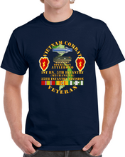 Load image into Gallery viewer, Army - Vietnam Combat Vet W 1st Bn 5th Inf - 25th Inf Div - Operation Attleboro W Vn Svc Classic T Shirt