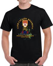 Load image into Gallery viewer, Army - 15th Cavalry Regiment - Phil American War W Phil War Svc Classic T Shirt