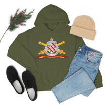 Load image into Gallery viewer, Unisex Heavy Blend Hooded Sweatshirt - Army - 8th Field Artillery w Br - Ribbon