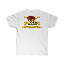 Load image into Gallery viewer, Unisex Ultra Cotton Tee - Army - 10th Cavalry Regiment w Br - Ribbon - Back Print