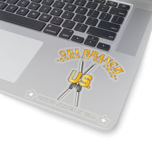 Load image into Gallery viewer, Kiss-Cut Stickers - Army - Ski Branch - Combat on Skis X 300