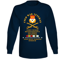 Load image into Gallery viewer, Army - Cold War Vet - 15th Cavalry Recon Squadron E-w Germany W Cold Svc Long Sleeve