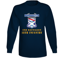 Load image into Gallery viewer, Army - 2nd Bn 18th Inf W Dui - Cib - V1 Long Sleeve
