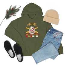Load image into Gallery viewer, Unisex Heavy Blend Hooded Sweatshirt - Army - 8th Field Artillery w Br - Ribbon COLD WAR Vet Tab