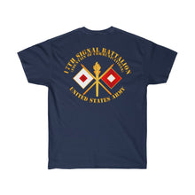 Load image into Gallery viewer, Unisex Ultra Cotton Tee - Army Star - 17th Signal Battalion wo Txt X 300