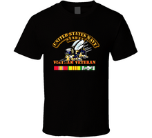 Load image into Gallery viewer, Navy - Seabee - Vietnam Veteran T Shirt, Hoodie and Long Sleeve Shirts