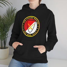 Load image into Gallery viewer, Unisex Heavy Blend™ Hooded Sweatshirt - Army - 6th Cavalry Brigade Fort Hood, Texas