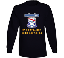 Load image into Gallery viewer, Army - 2nd Bn 18th Inf W Dui - Cib - V1 Long Sleeve