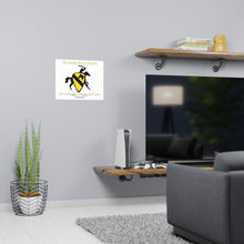 Load image into Gallery viewer, Horizontal Matte Poster - 1st Cavalry Division, 1st Heavy Brigade Combat Team - Ironhorse X 300