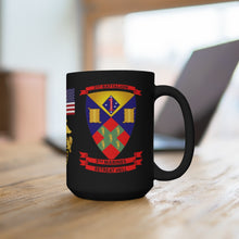 Load image into Gallery viewer, Black Mug 15oz - USMC - Vietnam War Veteran - 2nd Battalion, 5th Marines - Battle of Hue - 31 Jan 1968 – 2 Mar 1968 - w CAR VN SVC
