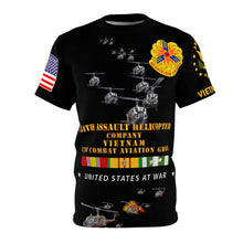 Load image into Gallery viewer, AOP - Vietnam - 134th Assault Helicopter Company with Devils Gunships with Vietnam Service Ribbons