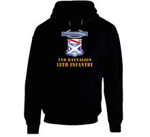 Load image into Gallery viewer, Army - 2nd Bn 18th Inf W Dui - Cib - V1 Hoodie