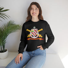 Load image into Gallery viewer, Unisex Heavy Blend Crewneck Sweatshirt - Army - 8th Field Artillery w Br - Ribbon