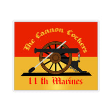 Load image into Gallery viewer, Kiss-Cut Stickers - USMC - 11th Marine Regiment wo Txt