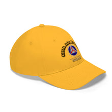 Load image into Gallery viewer, Twill Hat - CAP - Civil Air Patrol Veteran - Hat - Direct to Garment (DTG) - Printed