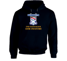 Load image into Gallery viewer, Army - 2nd Bn 18th Inf W Dui - Cib - V1 Hoodie