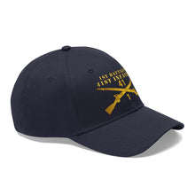 Load image into Gallery viewer, Unisex Twill Hat - 1st Battalion, 41st Infantry - Direct to Garment (DTG) - Printed