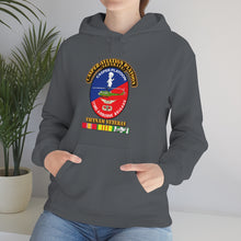 Load image into Gallery viewer, Unisex Heavy Blend™ Hooded Sweatshirt - Army - Casper Aviation Platoon - Vietnam Veteran - w Txt